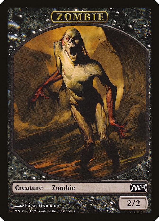 Zombie Token [Magic 2014 (M14)] 5