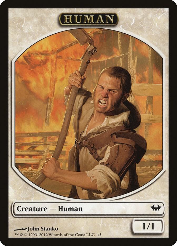 Human Token [Dark Ascension] 1