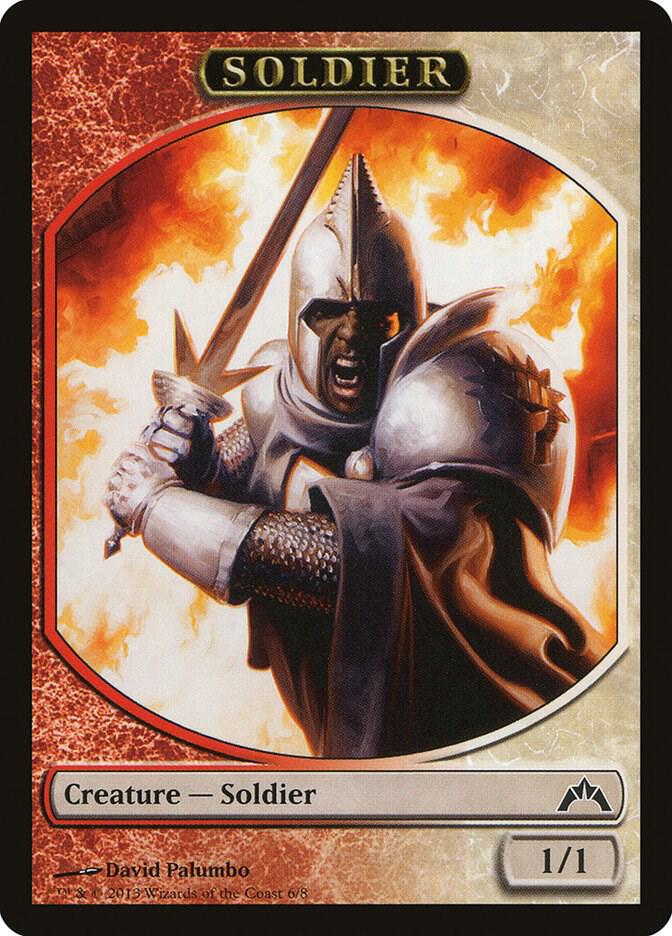 Soldier Token [Gatecrash] 6