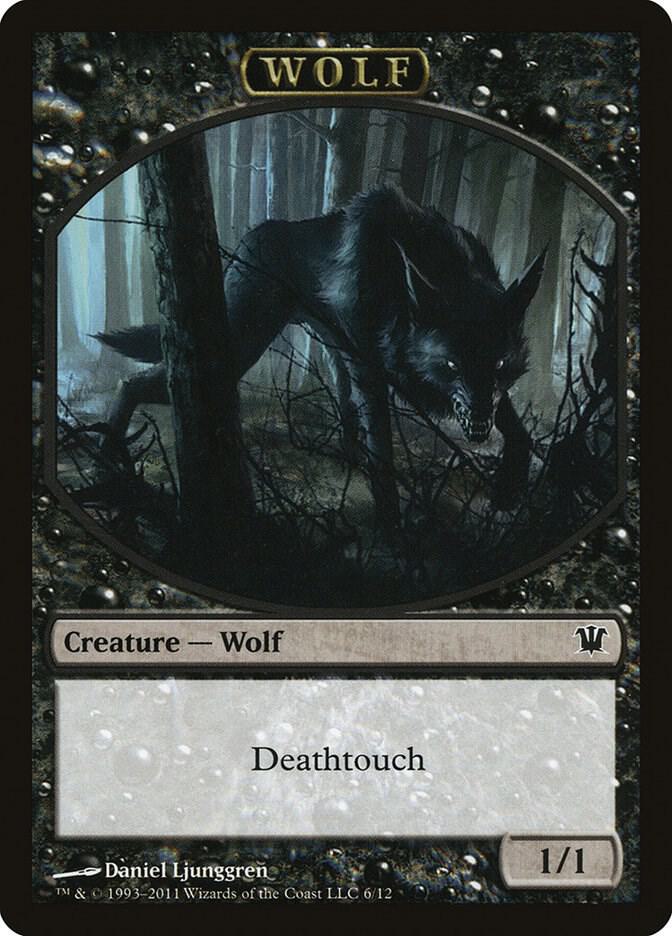 Wolf Token (6) [Innistrad] 6