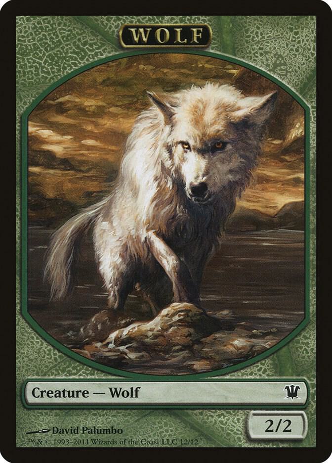 Wolf Token (12) [Innistrad] 12
