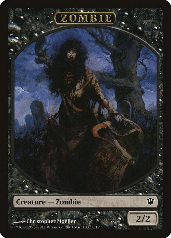 Zombie Token (8) [Innistrad] 8