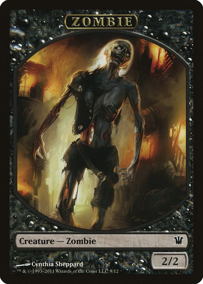 Zombie Token (9) [Innistrad] 9