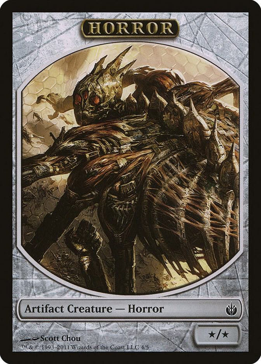 Horror Token [Mirrodin Besieged] 4