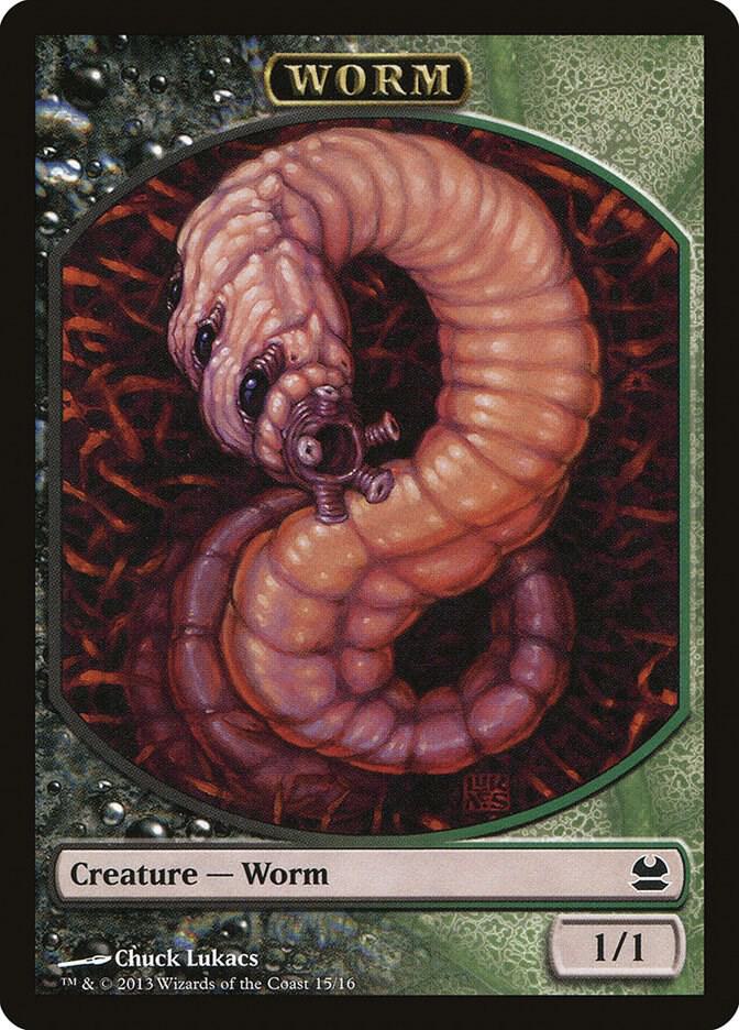 Worm Token [Modern Masters] 15