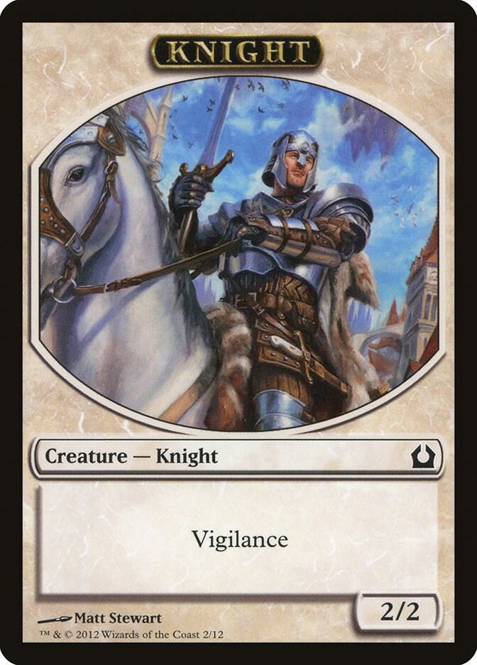 Knight Token [Return to Ravnica] 2