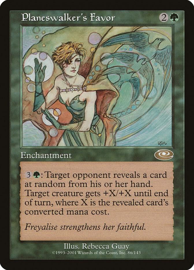 Planeswalker's Favor [Planeshift] 86