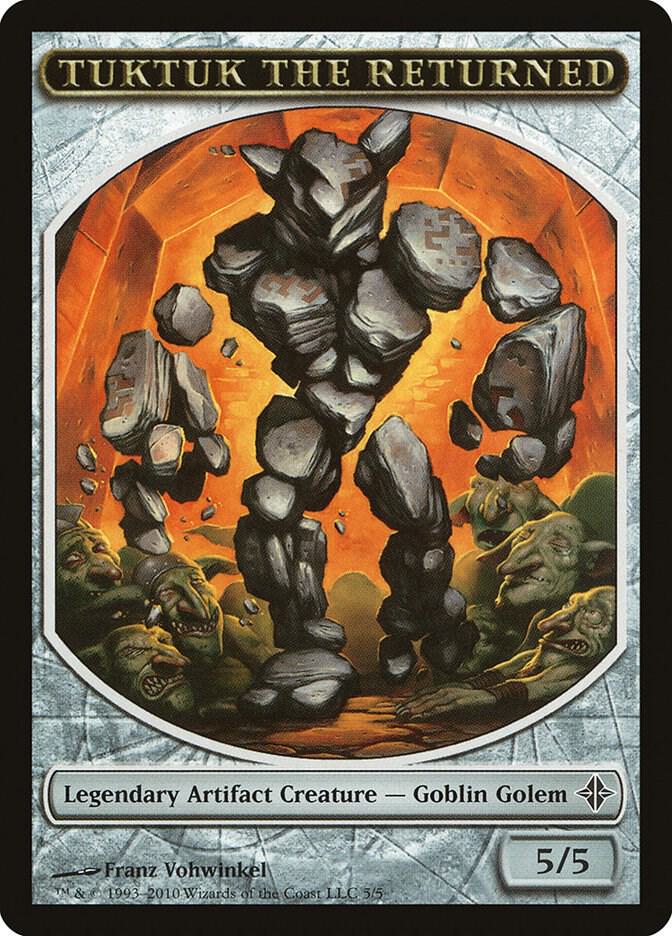 Tuktuk the Returned Token [Rise of the Eldrazi] 5