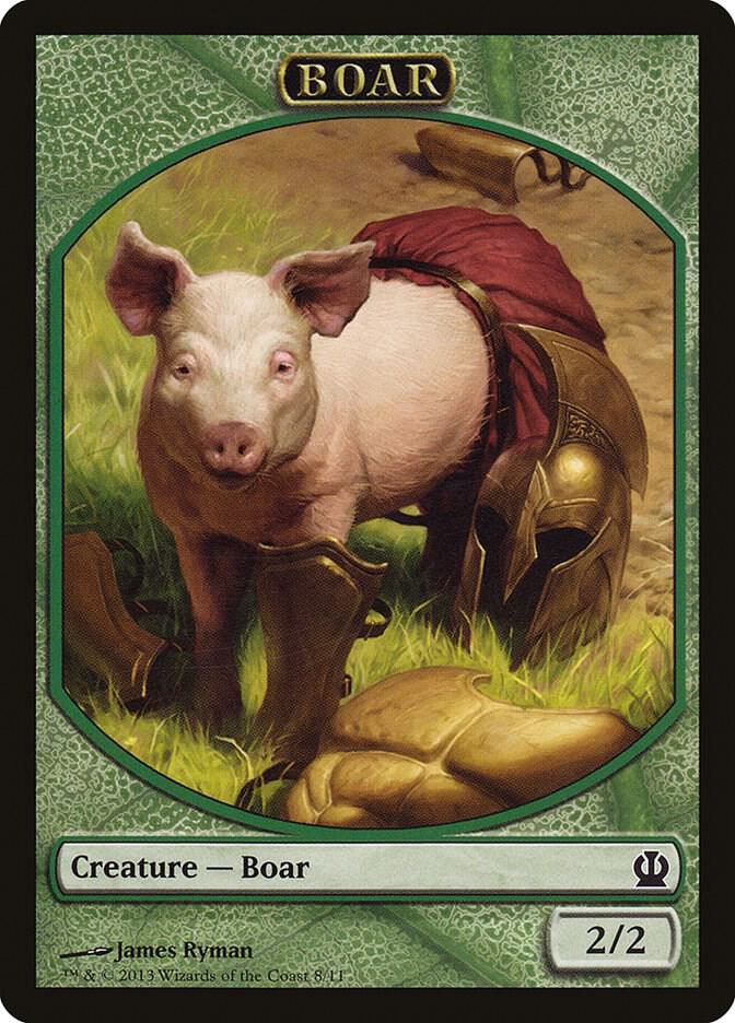 Boar Token [Theros] 8