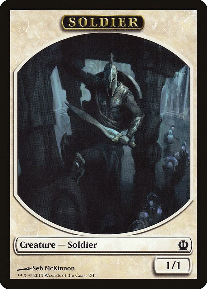Soldier Token (McKinnon) [Theros] 2