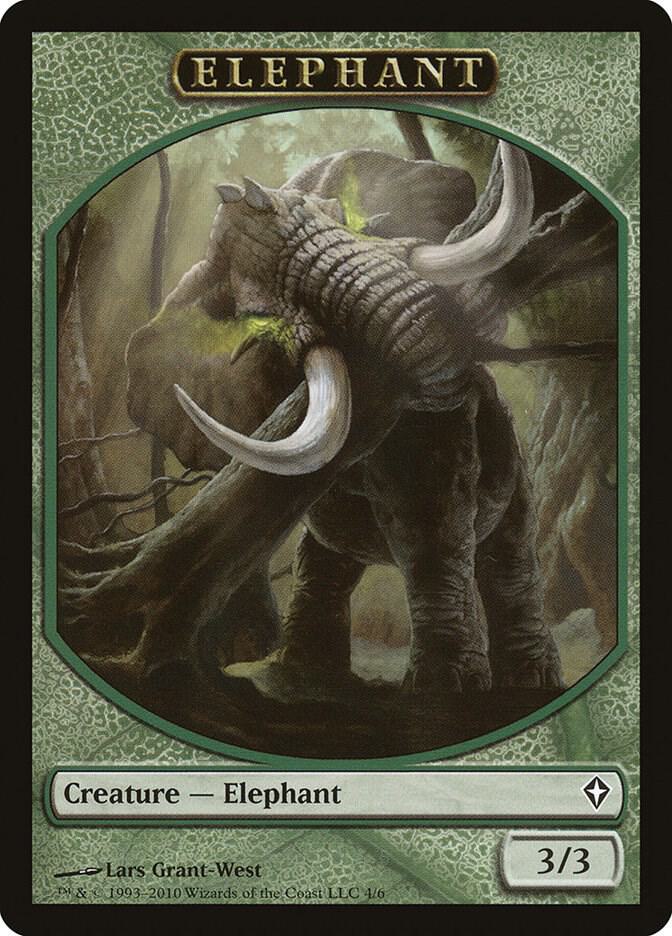 Elephant Token [Worldwake] 4