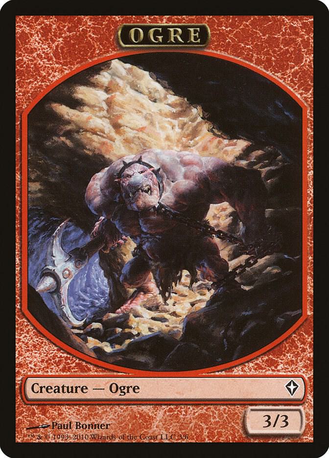 Ogre Token [Worldwake] 3