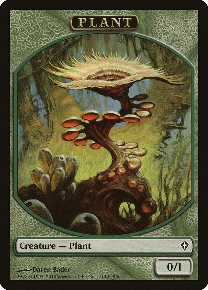 Plant Token [Worldwake] 5