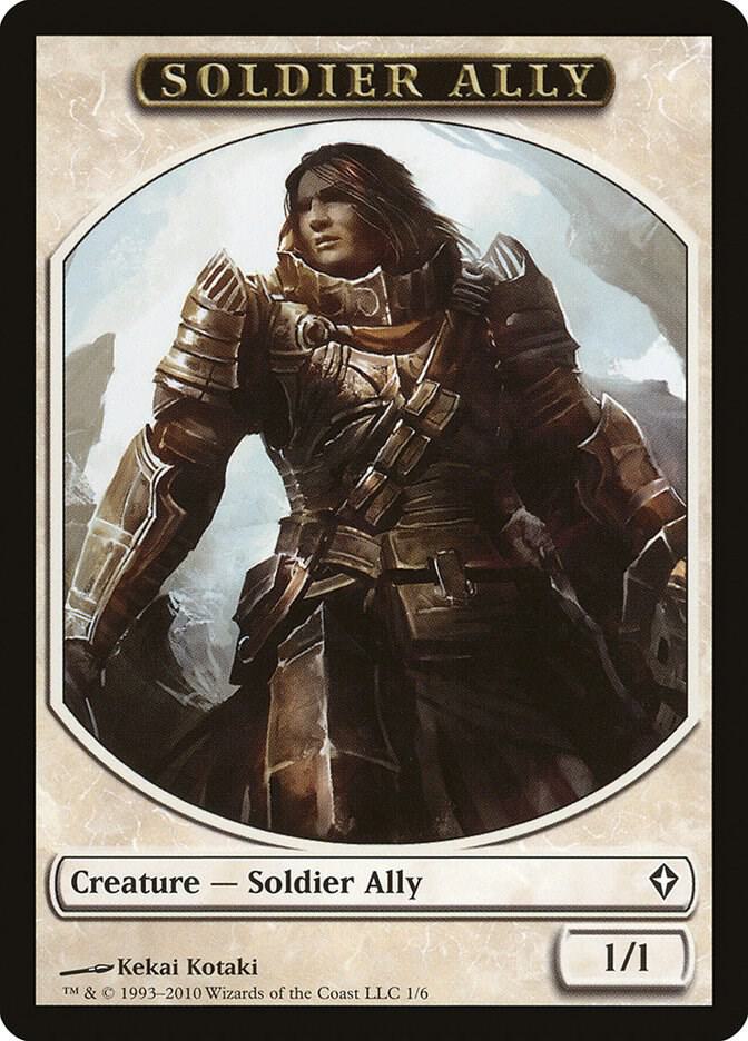 Soldier Ally Token [Worldwake] 1