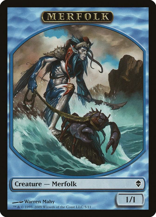 Merfolk Token [Zendikar] 5