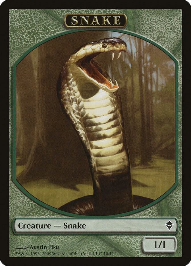 Snake Token [Zendikar] 10