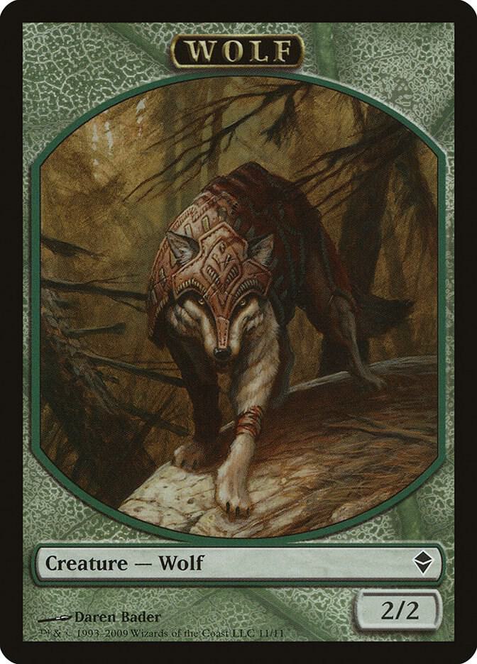 Wolf Token [Zendikar] 11
