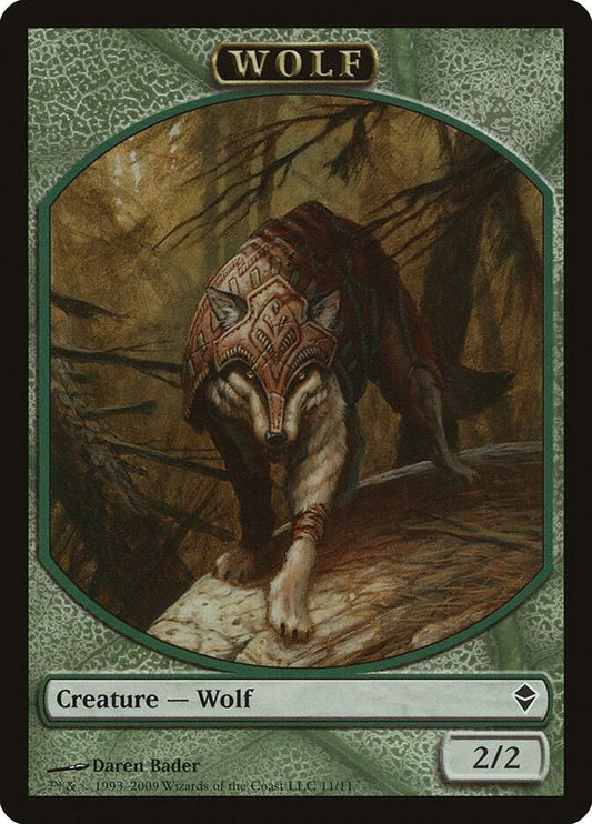 Wolf Token [Zendikar] 11