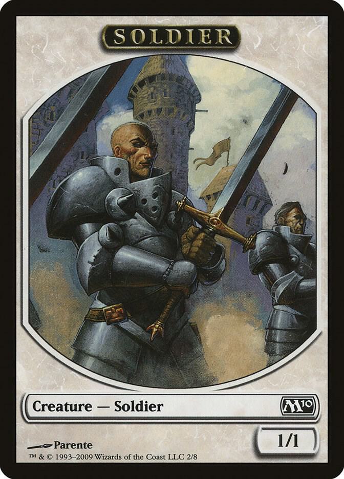 Soldier Token [Magic 2010 (M10)] 2