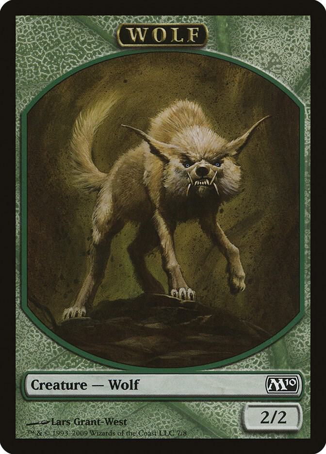 Wolf Token [Magic 2010 (M10)] 7
