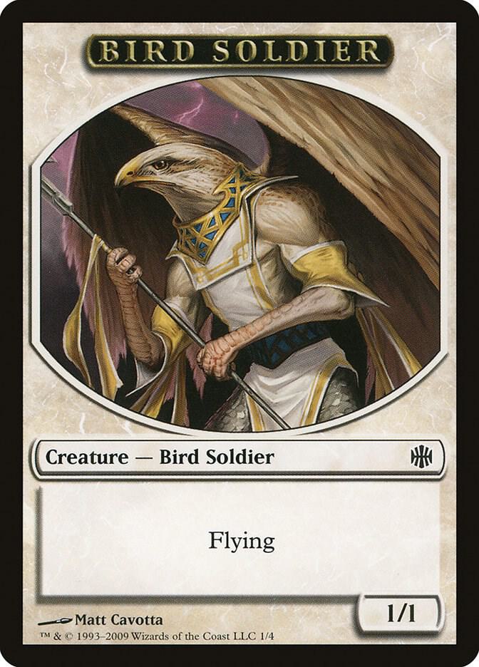 Bird Soldier Token [Alara Reborn] 1