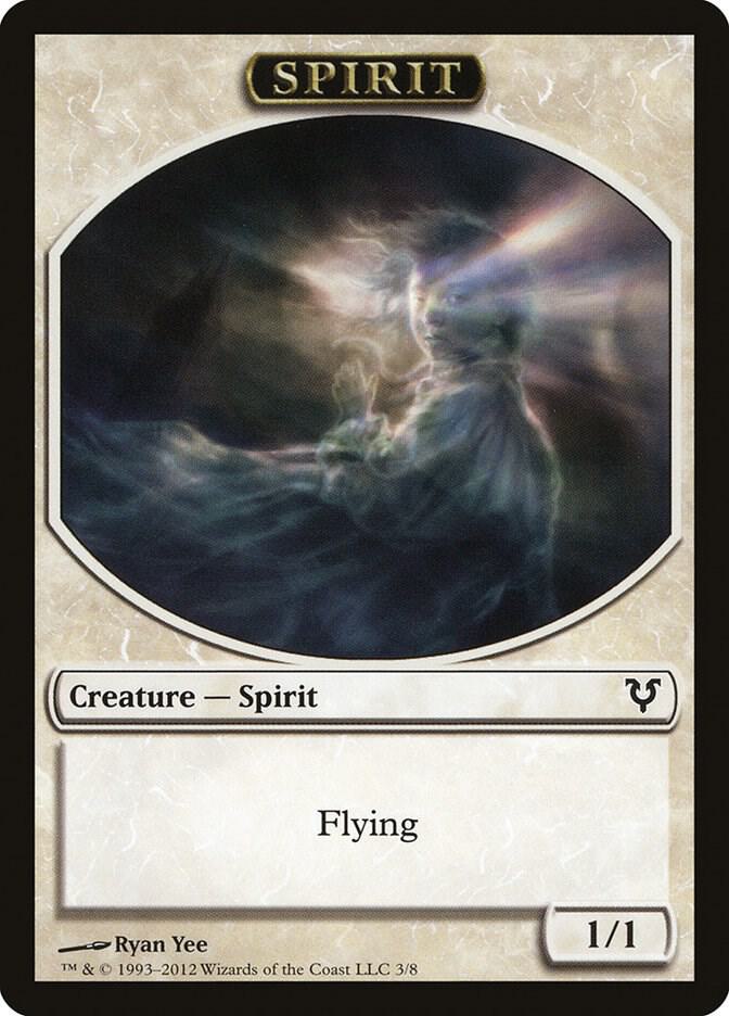 Spirit Token (3) [Avacyn Restored] 3