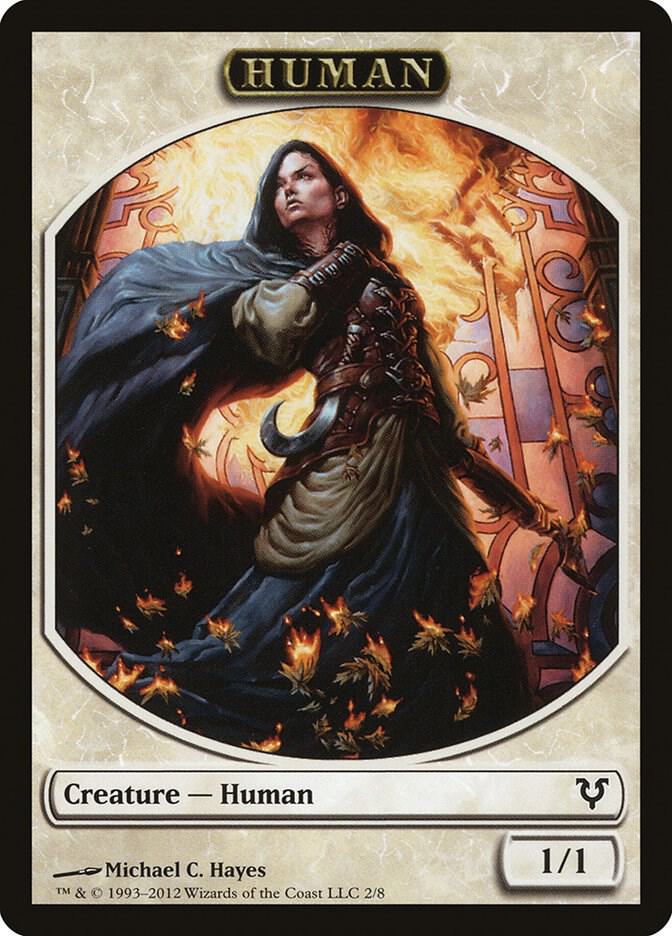 Human Token (2) [Avacyn Restored] 2