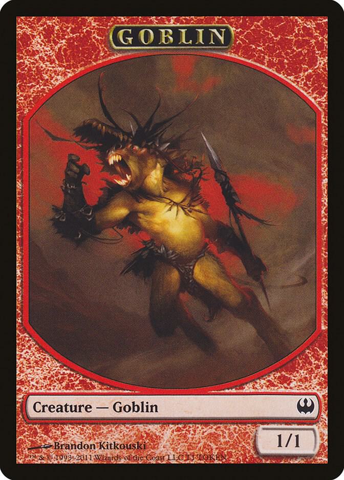 Goblin Token [Duel Decks: Knights vs. Dragons] T1