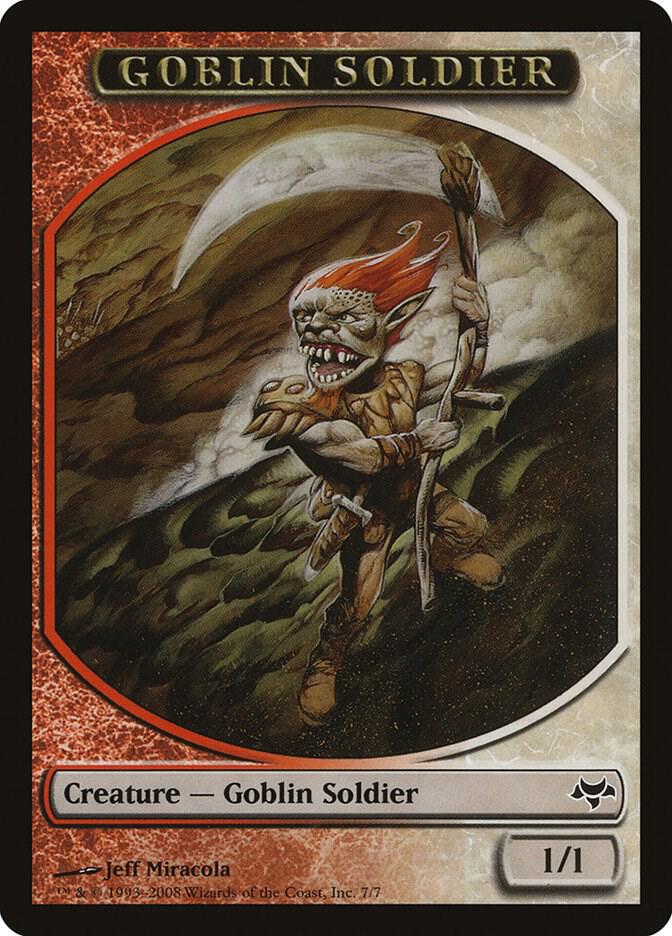 Goblin Soldier Token [Eventide] 7