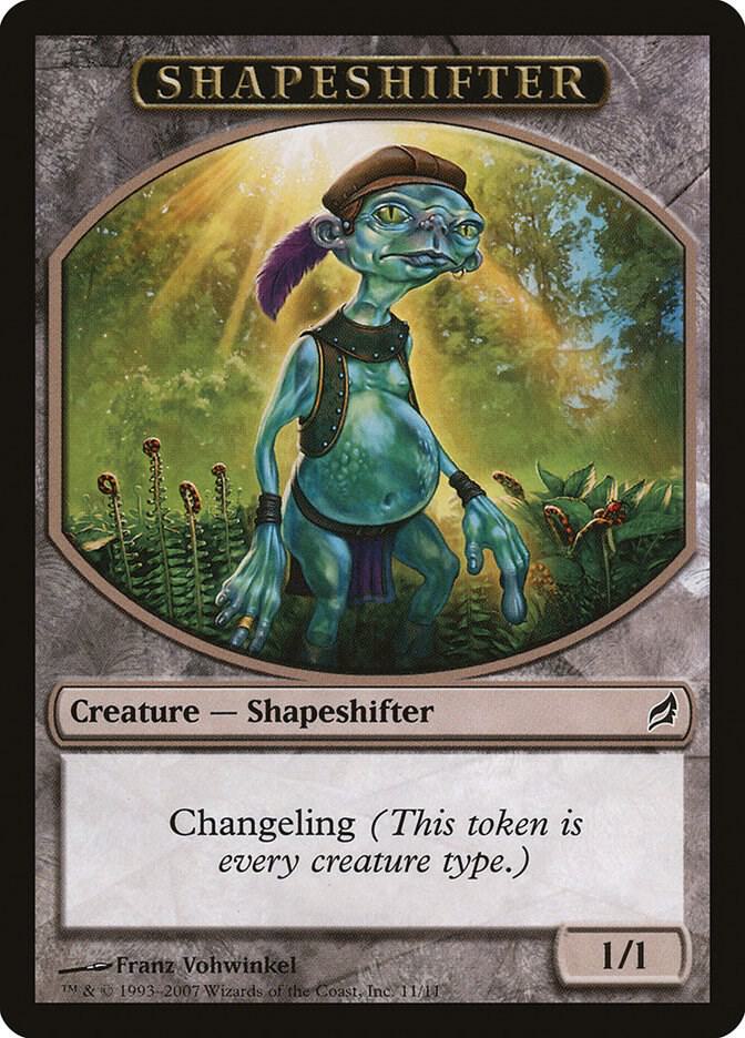 Shapeshifter Token [Lorwyn] 11