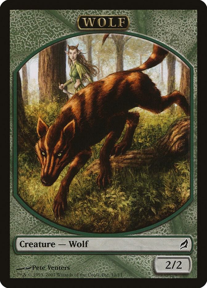 Wolf Token [Lorwyn] 10