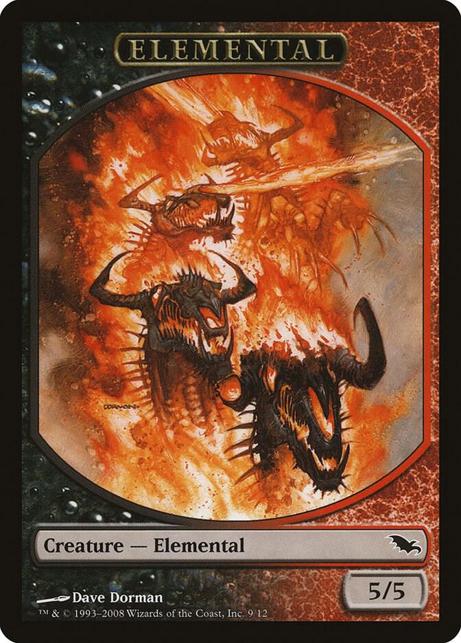 Elemental Token (9) [Shadowmoor] 9
