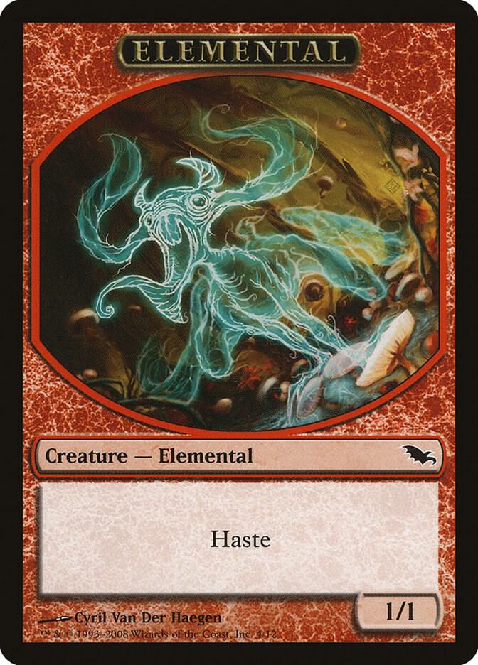 Elemental Token (4) [Shadowmoor] 4
