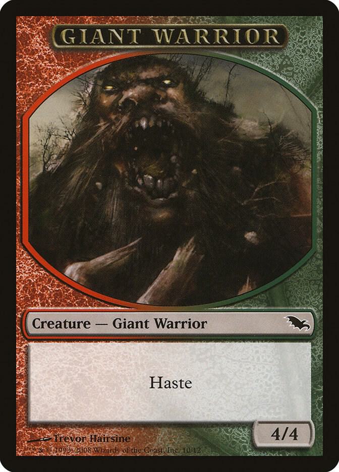 Giant Warrior Token [Shadowmoor] 10
