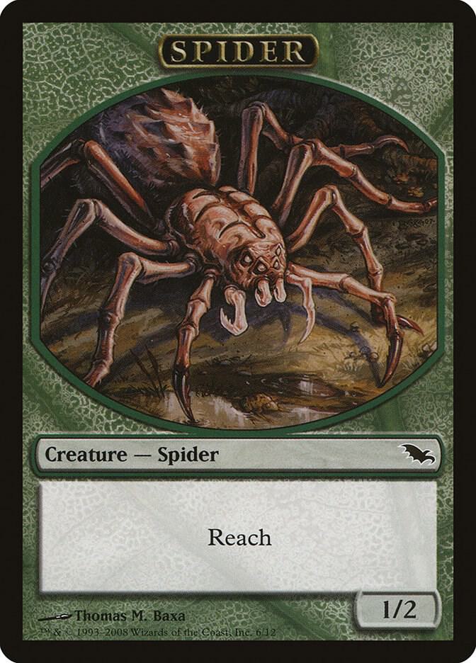 Spider Token [Shadowmoor] 6