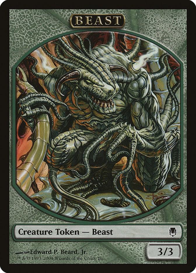 Beast Token (Darksteel) [Magic Player Rewards]