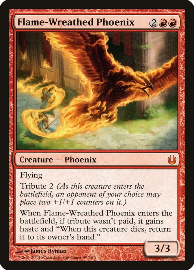 Flame-Wreathed Phoenix [Born of the Gods] 97