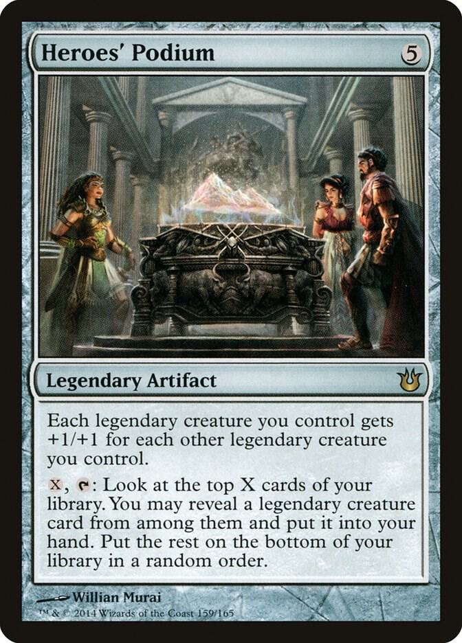 Heroes' Podium [Born of the Gods] 159