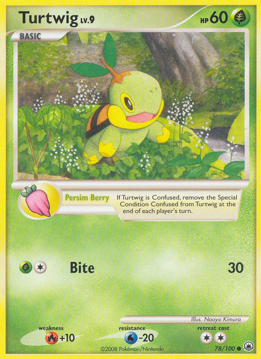 Turtwig - 78/100 Majestic Dawn