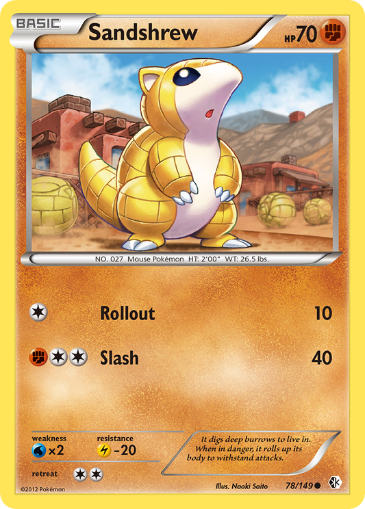 Sandshrew - 78/149 Boundaries Crossed