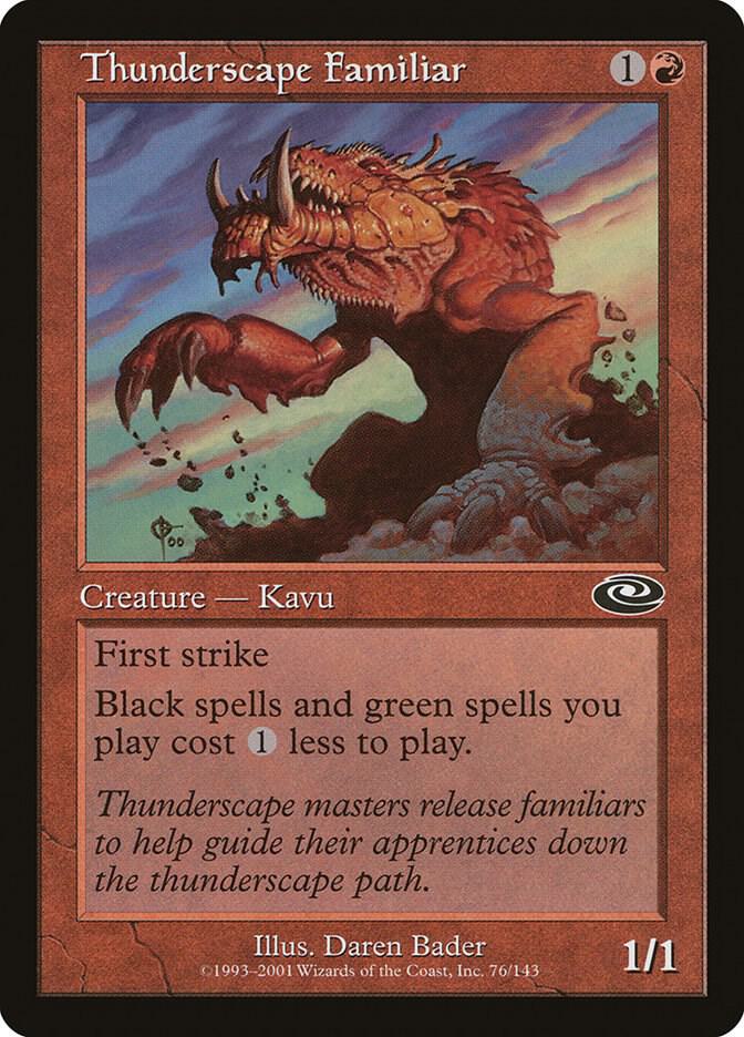 Thunderscape Familiar [Planeshift] 76
