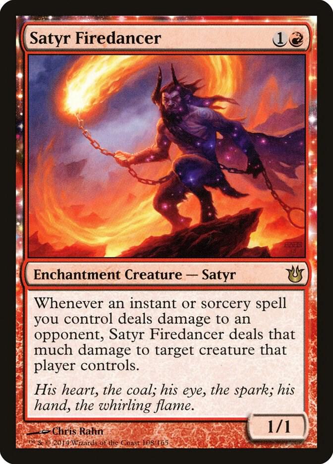 Satyr Firedancer [Born of the Gods] 108