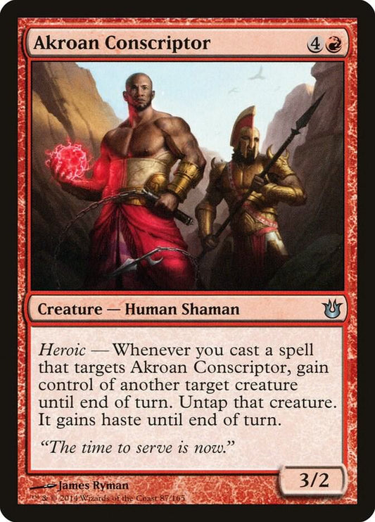 Akroan Conscriptor [Born of the Gods] 87