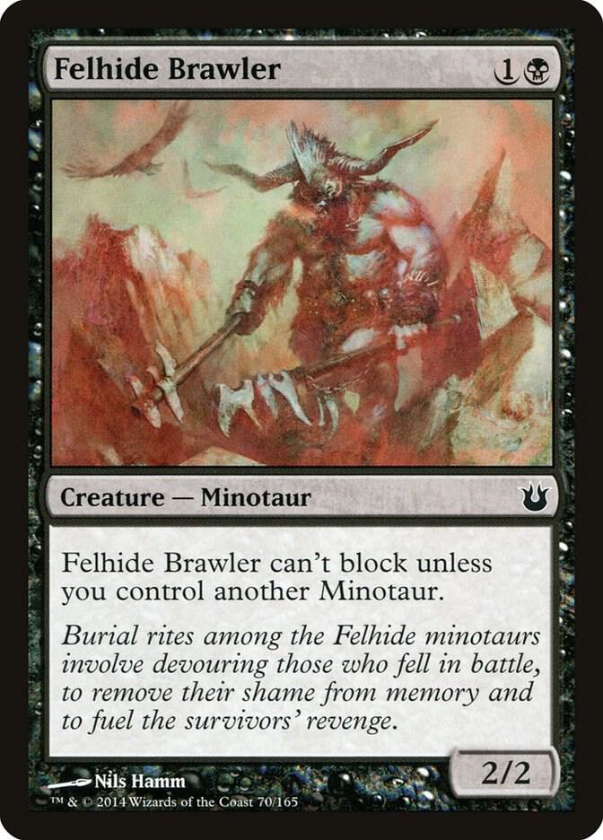 Felhide Brawler [Born of the Gods] 70