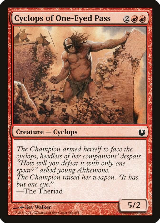 Cyclops of One-Eyed Pass [Born of the Gods] 90