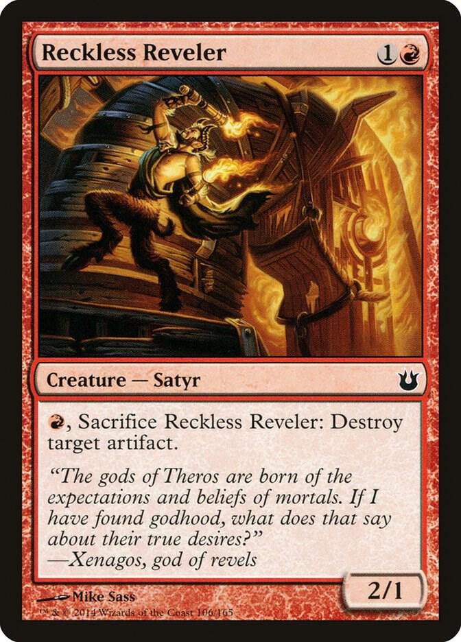 Reckless Reveler [Born of the Gods] 106
