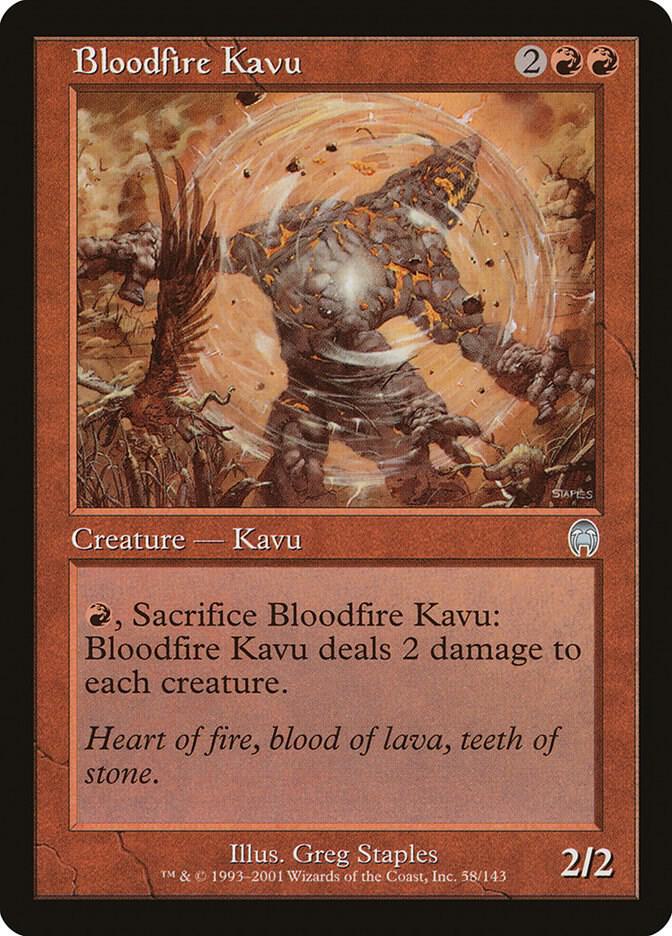 Bloodfire Kavu [Apocalypse] 58