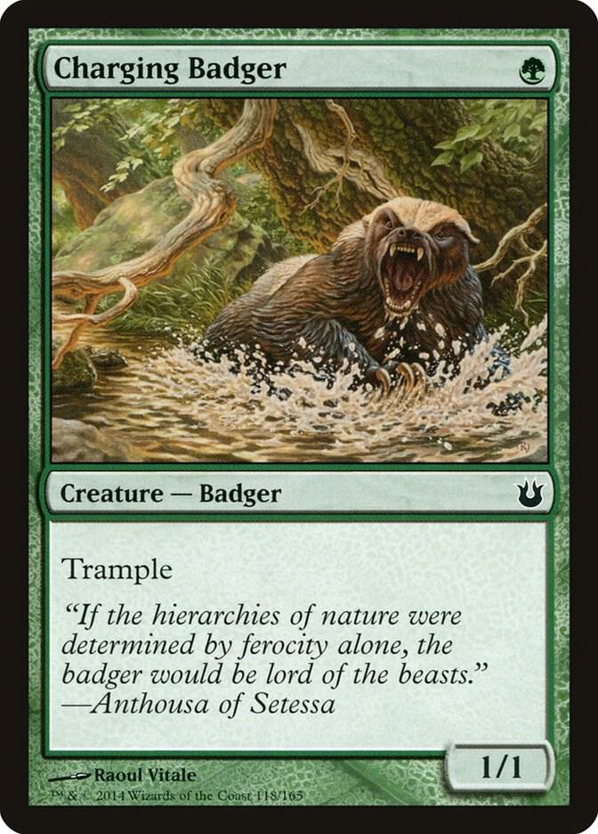 Charging Badger [Born of the Gods] 118