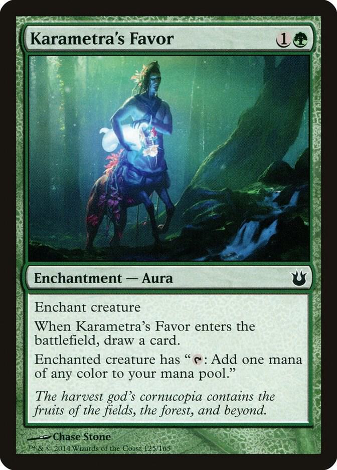 Karametra's Favor [Born of the Gods] 125
