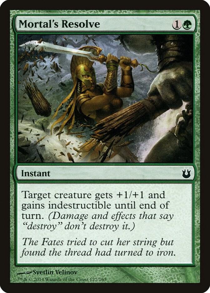 Mortal's Resolve [Born of the Gods] 127